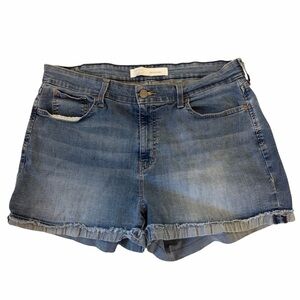 Signature by Levi Strauss Blue Denim Jean Shorts